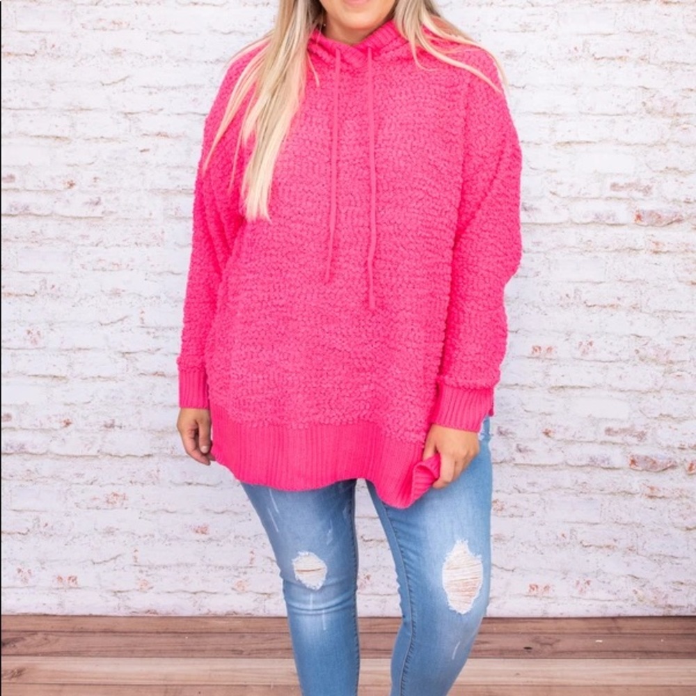 Popcorn hoodie sweater
